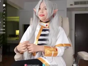 sigmasian — [9555 tokens to goal] -- Current Goal: double squirt at 9555 tokens -- COSPLAY WEEK DAY 5 #asian #skinny #smalltits #18 #squirt patterns:  333  888  111  27  25  77