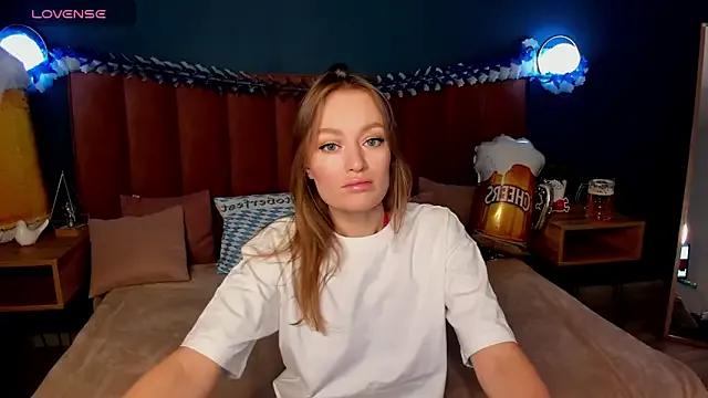 EvelynPoole — massage my naked  boobs + pinch  nipples