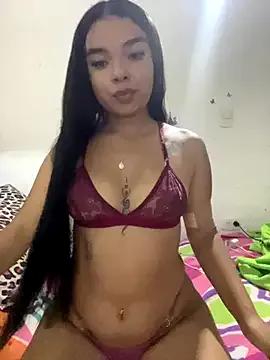 mily_09 — masturbation with a purple dildo and sex